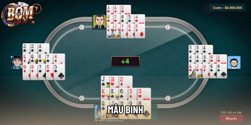 Mậu Binh – Trò Chơi Trí Tuệ Hấp Dẫn Được Yêu Thích Hiện Nay