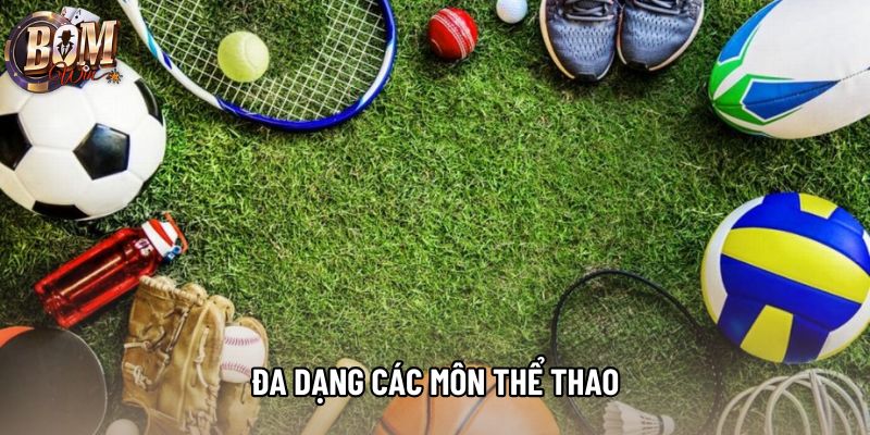 Đa dạng các môn thể thao
